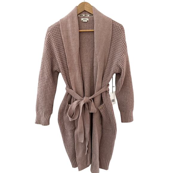 Jason Wu Chenille Knit Duster Cardigan Sweater in Lavendar Size Small - Picture 2 of 11